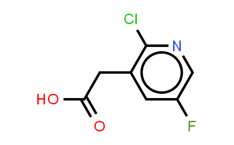 CAS No. 1227578-20-2, 2-(2-chloro-5-fluoropyridin-3-yl)acetic acid
