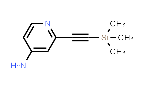 667932-22-1 | 2-[2-(trimethylsilyl)ethynyl]pyridin-4-amine