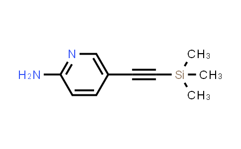 CAS No. 457628-40-9, 5-[2-(trimethylsilyl)ethynyl]pyridin-2-amine
