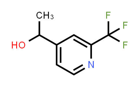 CAS No. 1335056-27-3, 1-[2-(trifluoromethyl)pyridin-4-yl]ethan-1-ol