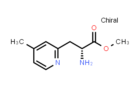 MC859690 | 1213342-19-8 | methyl (2R)-2-amino-3-(4-methyl-2-pyridyl)propanoate