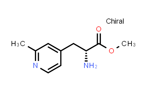 MC859692 | 1213642-26-2 | methyl (2R)-2-amino-3-(2-methyl-4-pyridyl)propanoate