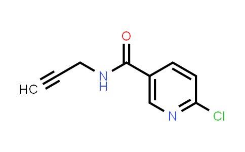 1017047-71-0 | 3-Pyridinecarboxamide, 6-chloro-N-2-propyn-1-yl-