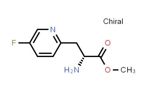 MC859789 | 1213419-50-1 | methyl (2R)-2-amino-3-(5-fluoro-2-pyridyl)propanoate