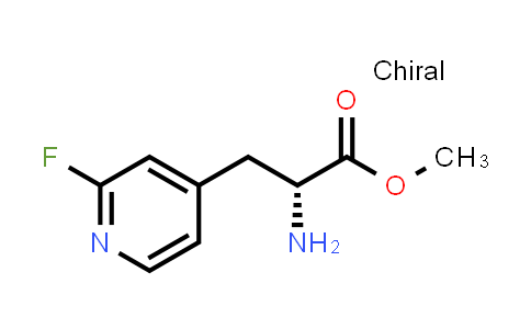 MC859790 | 1212909-78-8 | methyl (2R)-2-amino-3-(2-fluoro-4-pyridyl)propanoate