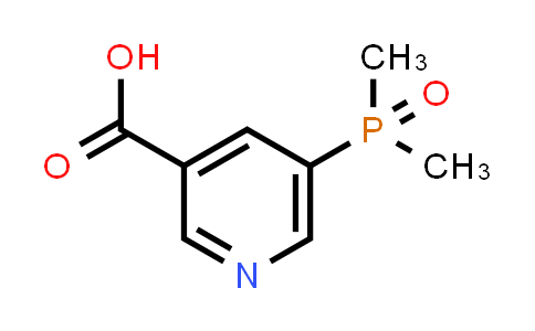 MC859798 | 2361963-14-4 | 3-Pyridinecarboxylic acid, 5-(dimethylphosphinyl)-5-(dimethylphosphoryl)pyridine-3-carboxylic acid
