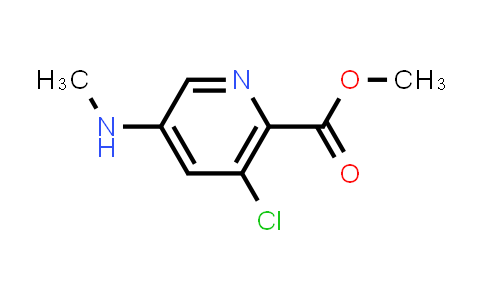 MC859816 | 1256835-56-9 | methyl 3-chloro-5-(methylamino)pyridine-2-carboxylate