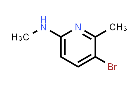 CAS No. 155789-98-3, 5-bromo-N,6-dimethylpyridin-2-amine
