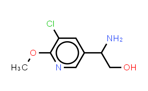 CAS No. 1270505-68-4, 2-amino-2-(5-chloro-6-methoxypyridin-3-yl)ethan-1-ol