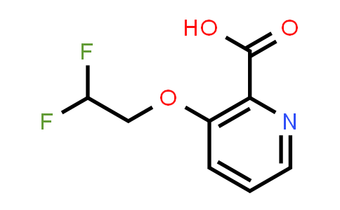 1250216-31-9 | 3-(2,2-difluoroethoxy)pyridine-2-carboxylic acid