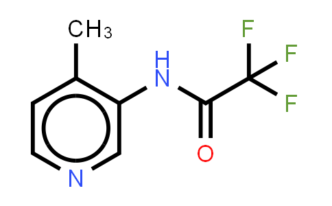 CAS No. 1128192-05-1, 2,2,2-trifluoro-N-(4-methylpyridin-3-yl)acetamide