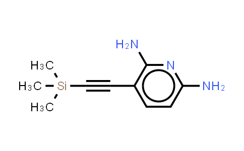 936342-41-5 | 3-(2-trimethylsilylethynyl)pyridine-2,6-diamine