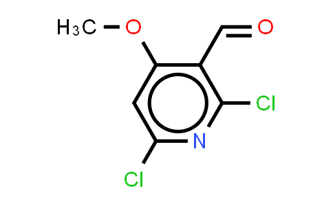 CAS No. 1240596-47-7, 2,6-dichloro-4-methoxy-pyridine-3-carbaldehyde