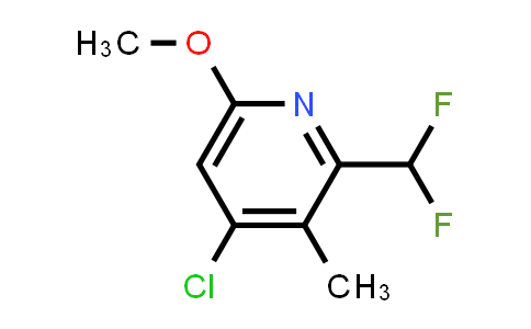 1804495-17-7 | 4-chloro-2-(difluoromethyl)-6-methoxy-3-methyl-pyridine