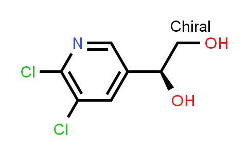 1073617-83-0 | (1S)-1-(5,6-dichloropyridin-3-yl)ethane-1,2-diol