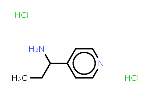 CAS No. 1228879-25-1, 1-(4-pyridyl)propan-1-amine;dihydrochloride