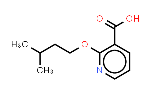 1016678-87-7 | 2-(3-methylbutoxy)pyridine-3-carboxylic acid