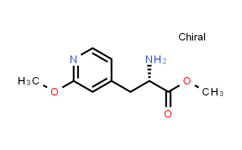 MC860012 | 1213344-75-2 | methyl (2S)-2-amino-3-(2-methoxy-4-pyridyl)propanoate