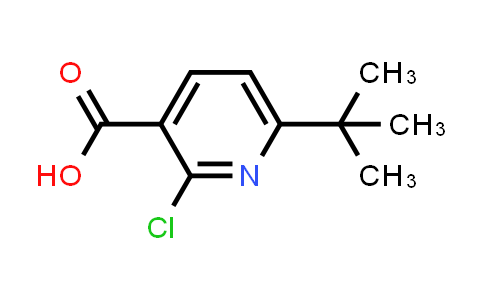 CAS No. 1211588-66-7, 6-tert-butyl-2-chloropyridine-3-carboxylic acid