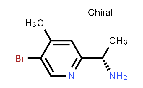 CAS No. 1259576-64-1, (1S)-1-(5-bromo-4-methyl-2-pyridyl)ethanamine