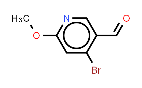CAS No. 1060806-57-6, 4-bromo-6-methoxy-pyridine-3-carbaldehyde