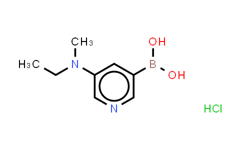 2096334-91-5 | [5-[ethyl(methyl)amino]-3-pyridyl]boronic acid;hydrochloride