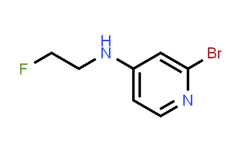 MC860098 | 2366237-13-8 | 4-Pyridinamine, 2-bromo-N-(2-fluoroethyl)-2-bromo-N-(2-fluoroethyl)pyridin-4-amine