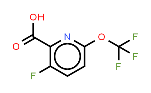 MC860169 | 1804587-45-8 | 3-fluoro-6-(trifluoromethoxy)pyridine-2-carboxylic acid