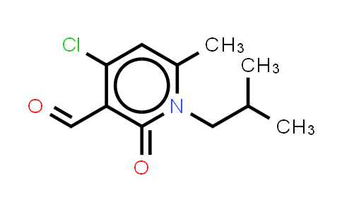 1018302-97-0 | 4-chloro-6-methyl-1-(2-methylpropyl)-2-oxo-1,2-dihydropyridine-3-carbaldehyde