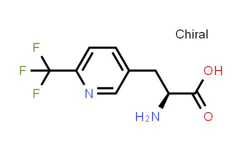 DY860240 | 1269945-28-9 | (2S)-2-amino-3-[6-(trifluoromethyl)-3-pyridyl]propanoic acid