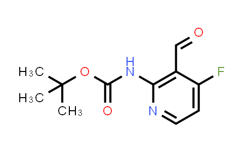 1446091-81-1 | tert-butyl N-(4-fluoro-3-formylpyridin-2-yl)carbamate