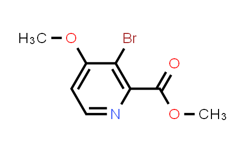 1805151-46-5 | 2-Pyridinecarboxylic acid, 3-bromo-4-methoxy-, methyl estermethyl 3-bromo-4-methoxypyridine-2-carboxylate