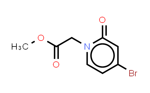 1629672-68-9 | methyl 2-(4-bromo-2-oxo-1,2-dihydropyridin-1-yl)acetate