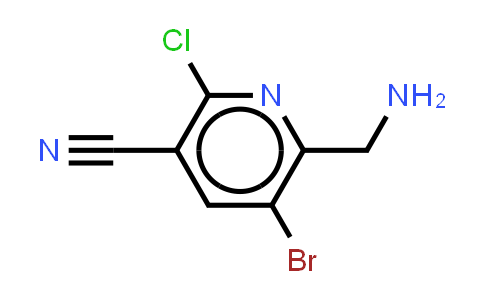 2585650-34-4 | 6-(aminomethyl)-5-bromo-2-chloro-pyridine-3-carbonitrile