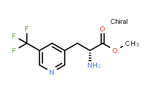 1213938-86-3 | methyl (2R)-2-amino-3-[5-(trifluoromethyl)-3-pyridyl]propanoate