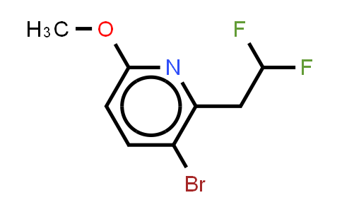 2306265-11-0 | 3-bromo-2-(2,2-difluoroethyl)-6-methoxy-pyridine