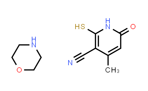93300-80-2 | 4-methyl-6-oxo-2-sulfanyl-1H-pyridine-3-carbonitrile;morpholine