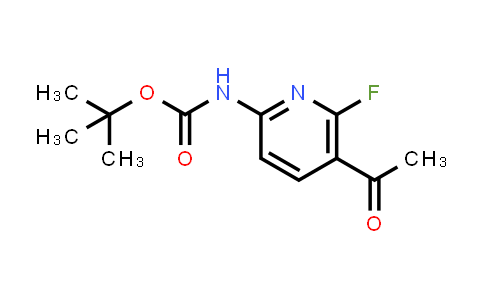 MC860416 | 1445962-06-0 | tert-butyl N-(5-acetyl-6-fluoropyridin-2-yl)carbamate