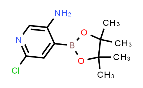CAS No. 1558927-18-6, 6-chloro-4-(4,4,5,5-tetramethyl-1,3,2-dioxaborolan-2-yl)pyridin-3-amine