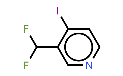 CAS No. 1805958-34-2, 3-(difluoromethyl)-4-iodopyridine