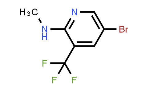 CAS No. 1257431-68-7, 5-bromo-N-methyl-3-(trifluoromethyl)pyridin-2-amine