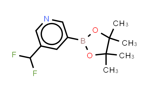 CAS No. 1220696-58-1, 3-(difluoromethyl)-5-(4,4,5,5-tetramethyl-1,3,2-dioxaborolan-2-yl)pyridine