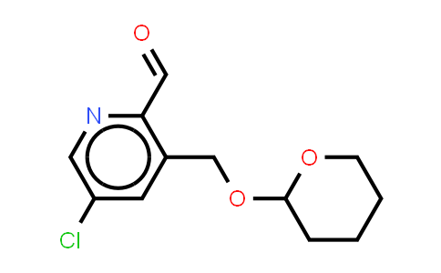 CAS No. 1455358-05-0, 5-chloro-3-[(oxan-2-yloxy)methyl]pyridine-2-carbaldehyde