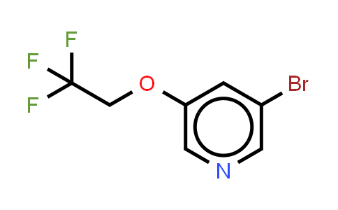 CAS No. 370879-86-0, 3-bromo-5-(2,2,2-trifluoroethoxy)pyridine
