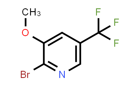 CAS No. 1227594-04-8, 2-bromo-3-methoxy-5-(trifluoromethyl)pyridine