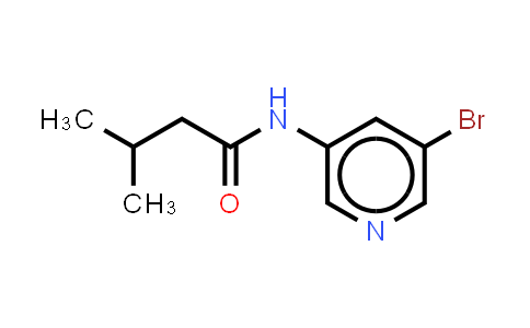CAS No. 1266227-13-7, N-(5-bromo-3-pyridyl)-3-methyl-butanamide