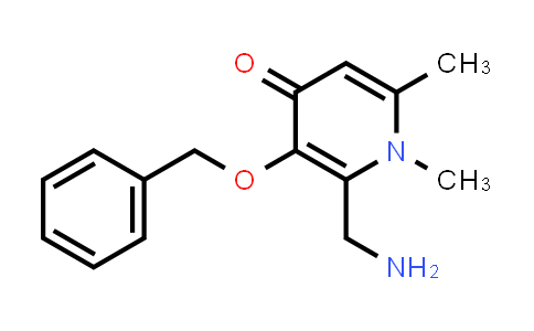CAS No. 401792-02-7, 2-(aminomethyl)-3-(benzyloxy)-1,6-dimethyl-1,4-dihydropyridin-4-one