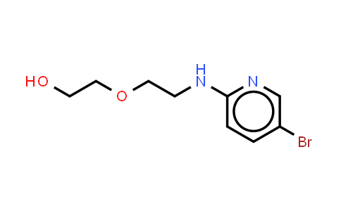 CAS No. 1249978-84-4, 2-{2-[(5-bromopyridin-2-yl)amino]ethoxy}ethan-1-ol