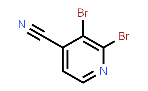 CAS No. 1399482-25-7, 4-Pyridinecarbonitrile, 2,3-dibromo-