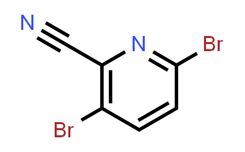 CAS No. 1214333-88-6, 2-Pyridinecarbonitrile, 3,6-dibromo-
